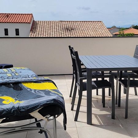 Studio Vue Montagne Rivesaltes Exterior foto
