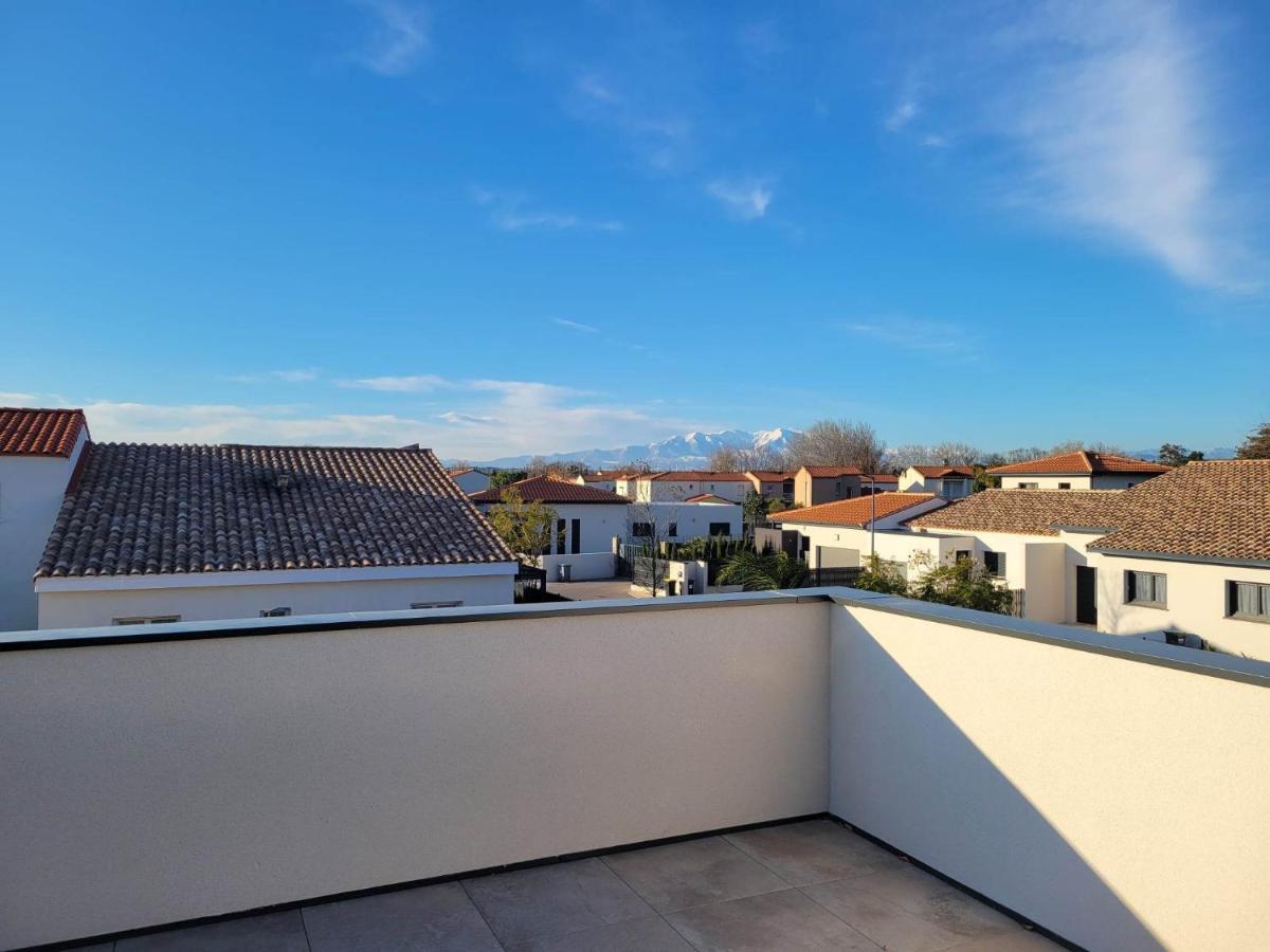 Studio Vue Montagne Rivesaltes Exterior foto