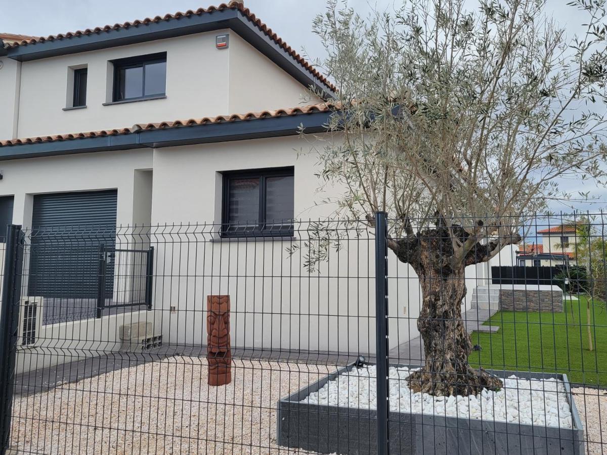 Studio Vue Montagne Rivesaltes Exterior foto